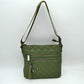 Quilted Crossbody Bag with Adjustable Shoulder Strap