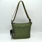 Quilted Crossbody Bag with Adjustable Strap