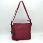 Quilted Crossbody Bag with Adjustable Strap