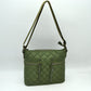 Classic Quilted Nylon Crossbody Bag with Multi-Zipper Pockets