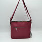 Classic Quilted Nylon Crossbody Bag with Multi-Zipper Pockets
