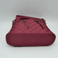 Classic Quilted Nylon Crossbody Bag with Multi-Zipper Pockets