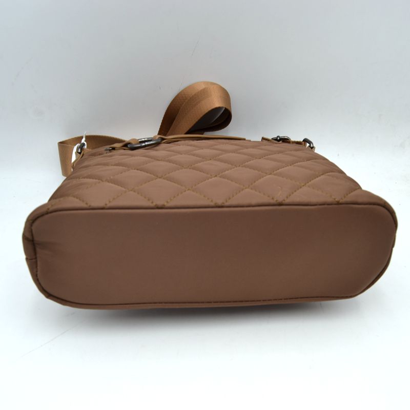 Quilted Crossbody Bag with Adjustable Shoulder Strap