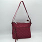 Quilted Crossbody Bag with Adjustable Shoulder Strap