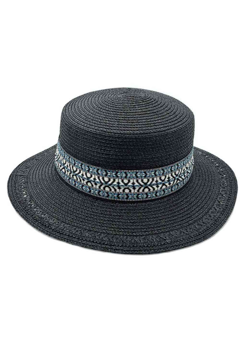 Aztec Band Boater Hat