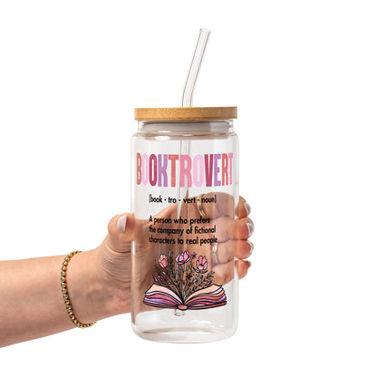 Booktrovert Glass Cups