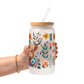 Vasos de cristal de vaca de las Highlands