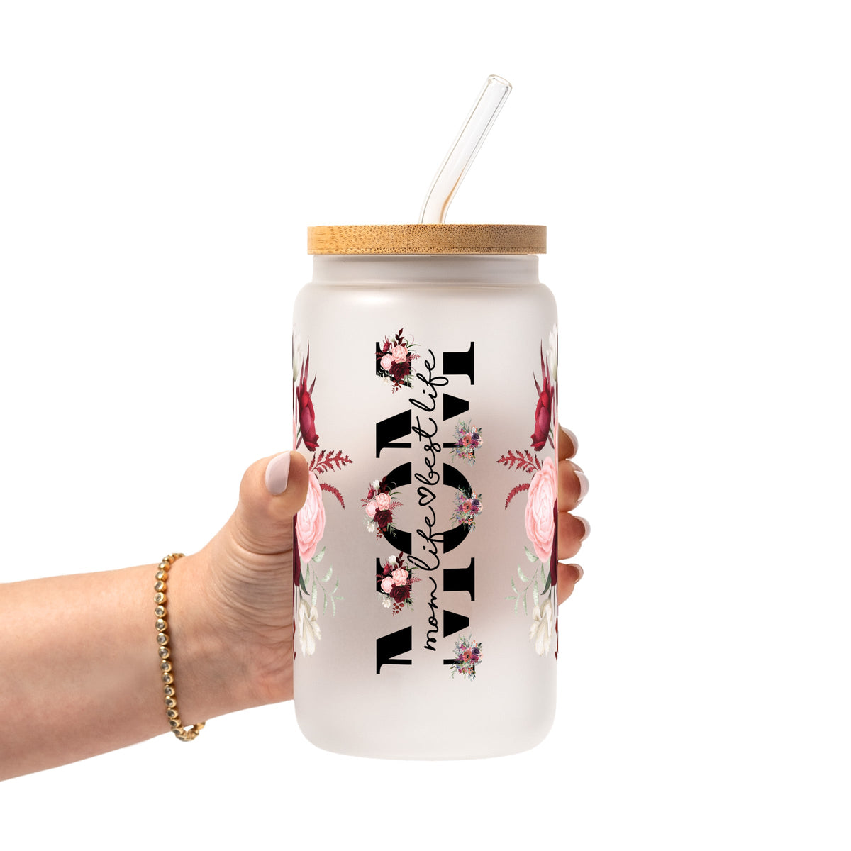Mom Life Best Life Glass Cups