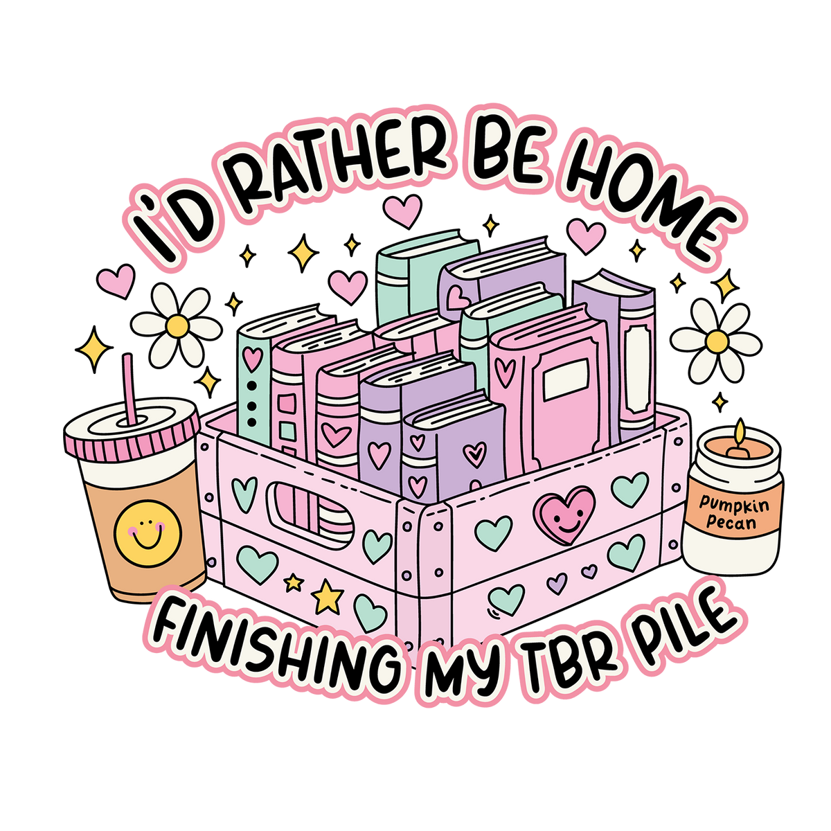 I'd Rather Be Home Glass Cups