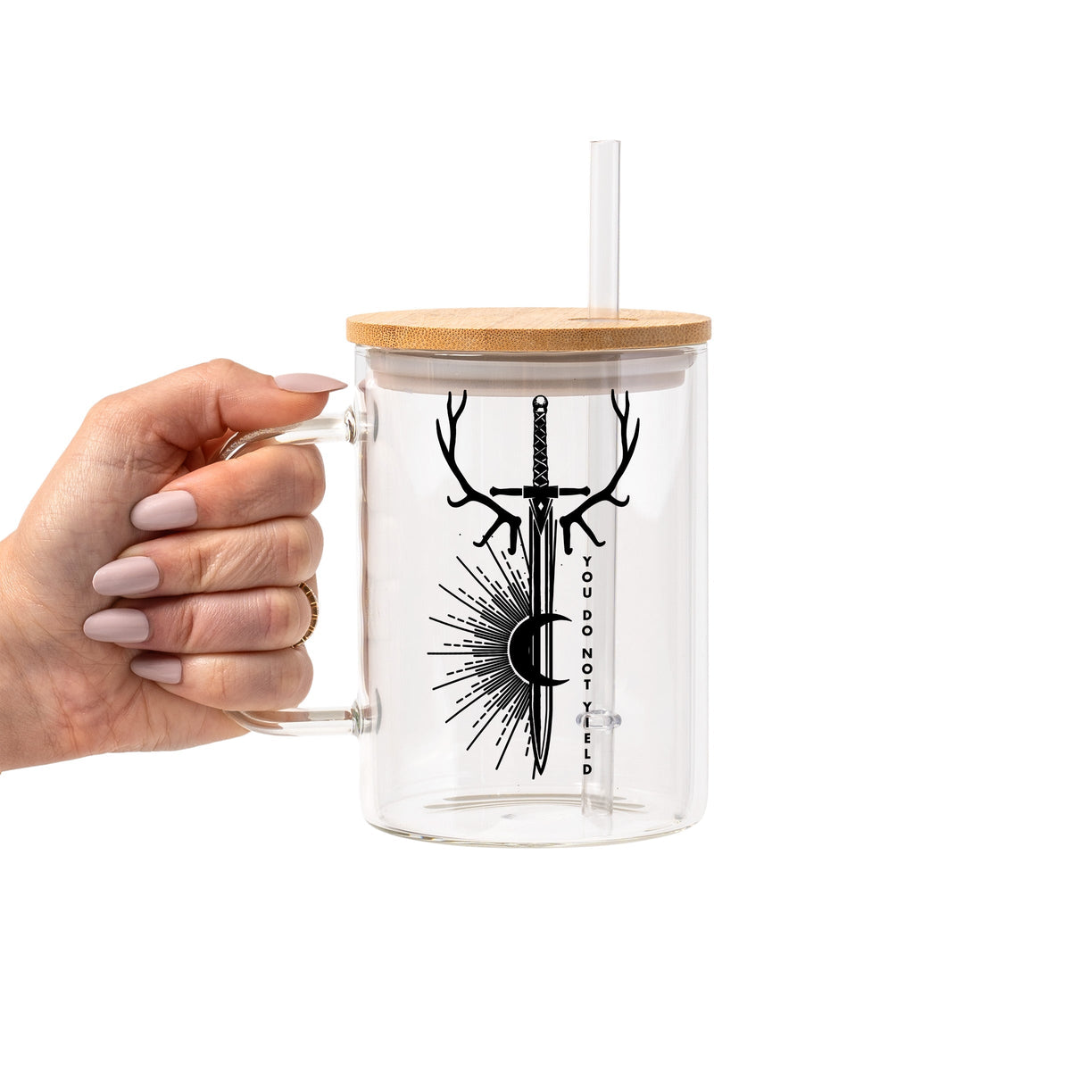 You Do Not Yield ToG Fan Art Glass Cups