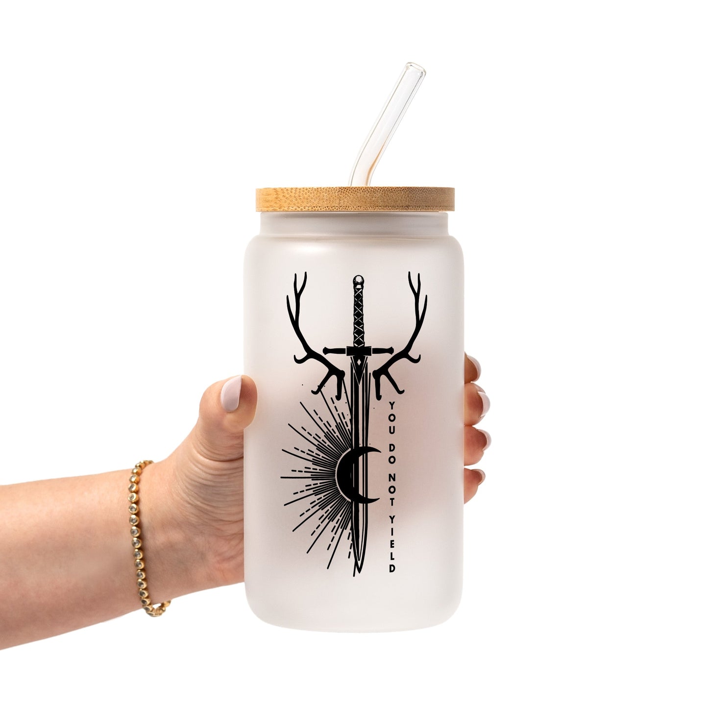 You Do Not Yield ToG Fan Art Glass Cups