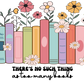 No Such Thing As Too Many Books Glass Cups