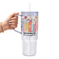 No Such Thing As Too Many Books Glass Cups
