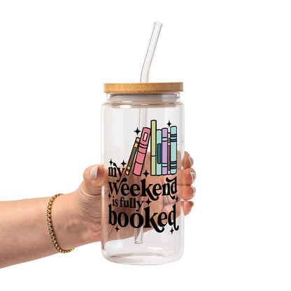 Fully Booked Weekend Glass Cups
