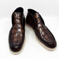 Zapato Maurice Nashville de cocodrilo hecho a medida - Marrón