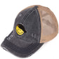 C.C SMILE CRISS-CROSS PONY CAP