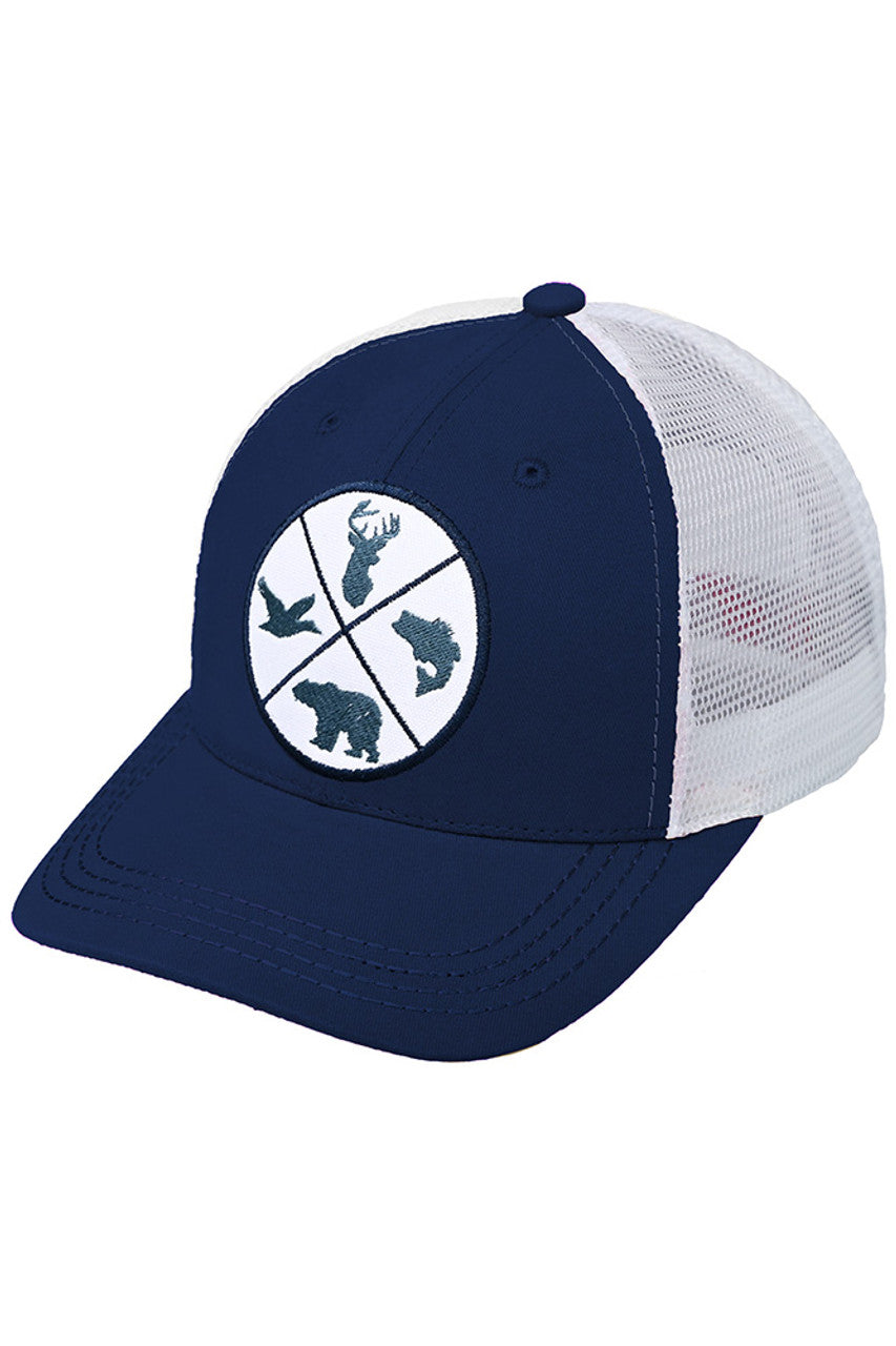 C.C Wild Animal Symbol Embroidery Patch Ball Cap