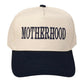 MOTHERHOOD Message Embroidered Baseball Cap