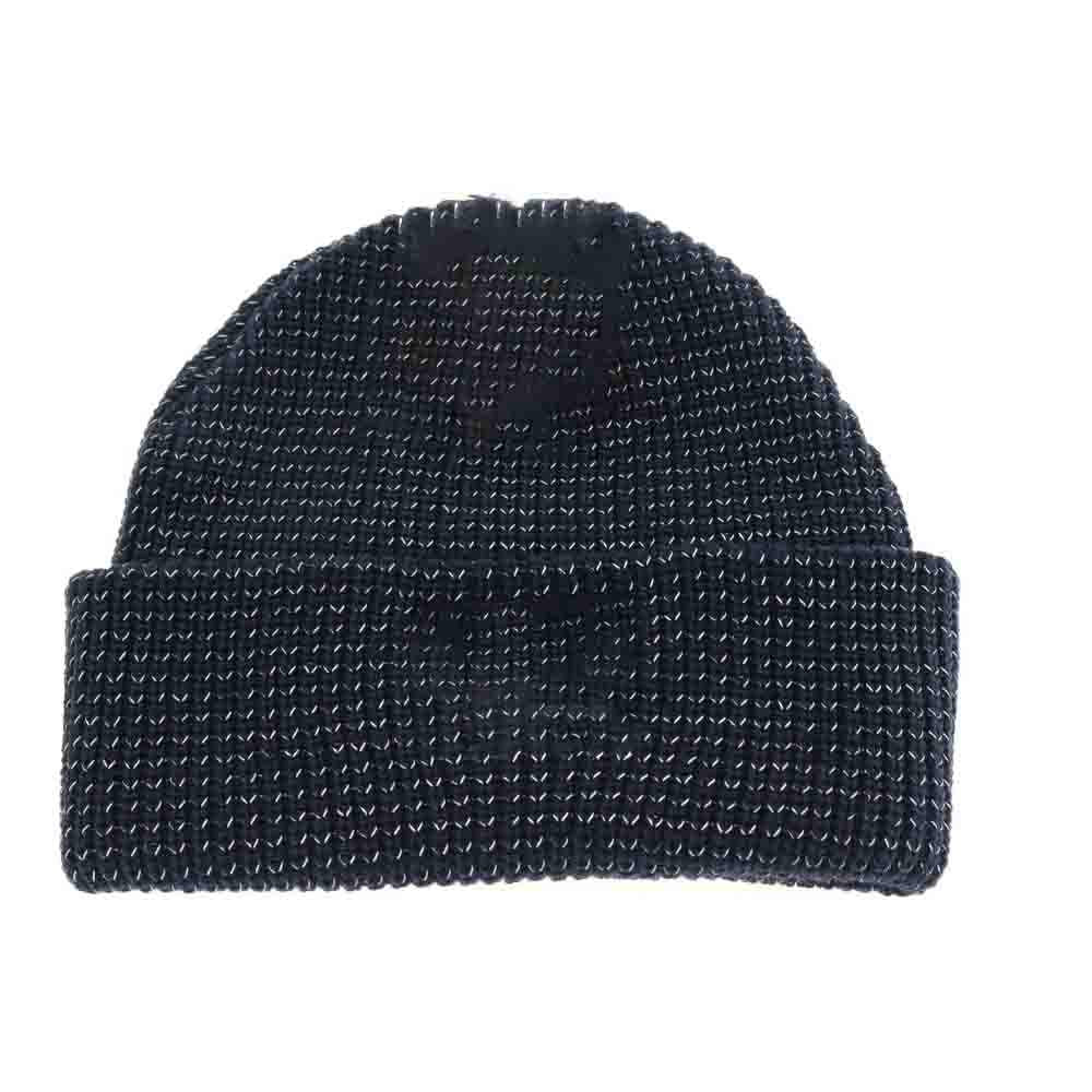 Reflective Solid Unisex C.C Beanie