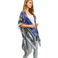 Tribal Patterned Cover Up Kimono Poncho