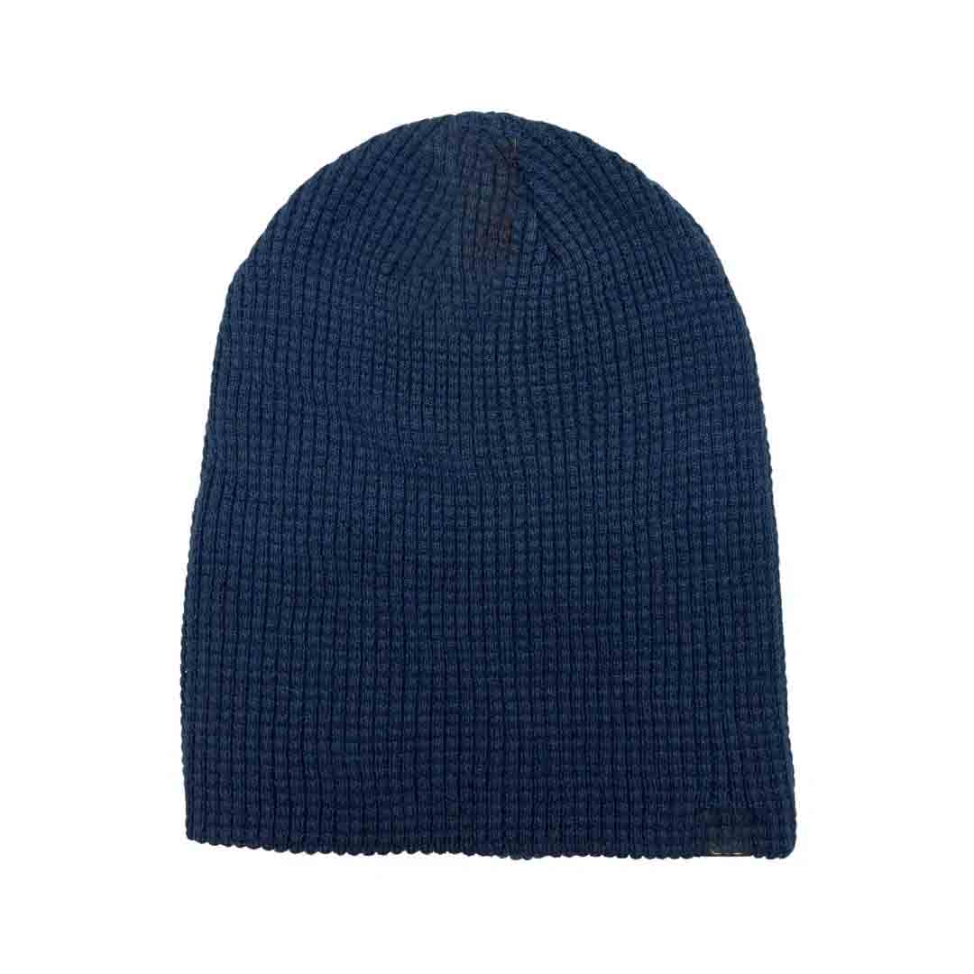 Unisex Waffle Knit Cuffed/Slouchy C.C. Beanie