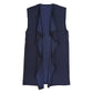 Waterfall Lapel Satin Vest
