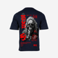 G West Oversized Smoke Skull T-Shirt Mens