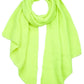 C.C Bias Cut Scarf With Whipstitched Edging