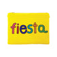 Fiesta Seed Beaded Message Clutch Crossbody Bag