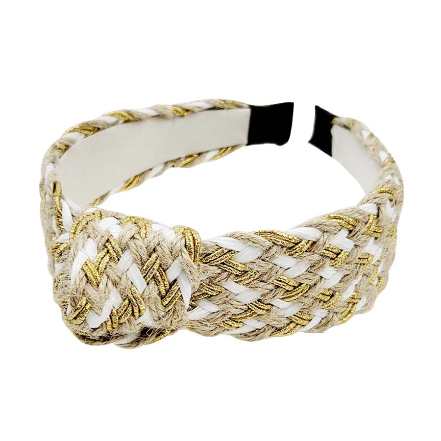 Braided Burnout Knot Headband