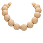 Wood Ball Necklace