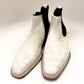 Maurice New York Custom Made Alligator Boot - White