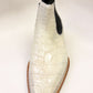 Maurice New York Custom Made Alligator Boot - White