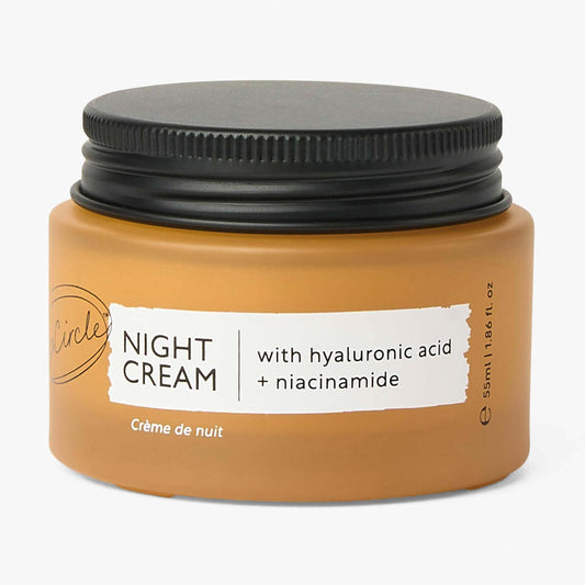Crema de noche con ácido hialurónico + niacinamida