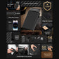 Men's Pop-up Aluminum Box Shield Large Capacity Men's Wallets