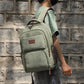 Women's & Men's Style Canvas Large Capacity And Backpacks