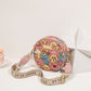 Niche Lovely Female Fashion Mini Round Crossbody Bags