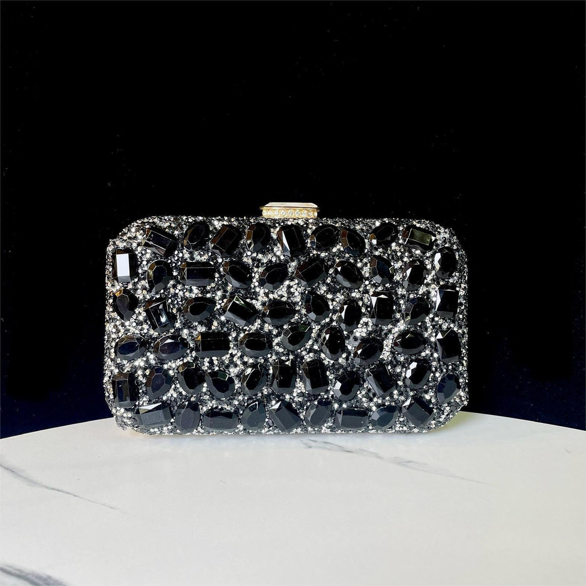 Women's Shiny Diamond Clutch Dinner Wedding Banquet Evening Bags