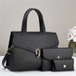 Women's Pretty Durable Elegant Texture Three-piece Handbags