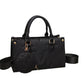 Women's Mini Embossed Large Capacity Portable Tote Bags