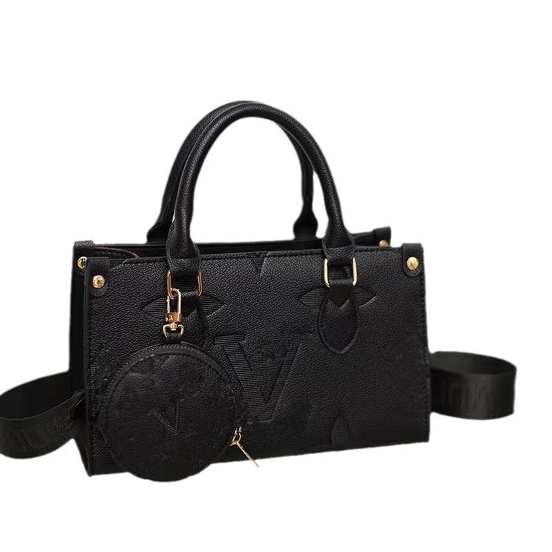 Women's Mini Embossed Large Capacity Portable Tote Bags