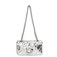 Women's Chain High-grade Classic Style Burst Leather Small Square Bags