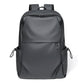 Men's Waterproof Derm Pleated Korean Simple Solid Backpacks