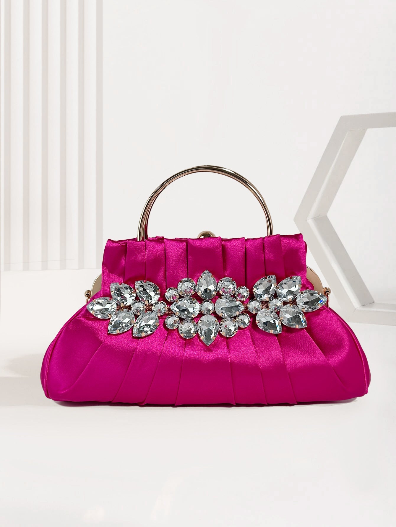 Women's Dress Diamond Hand With Cheongsam Hand-held Bags
