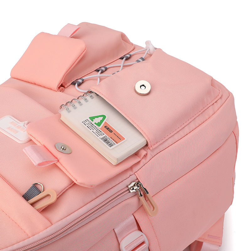 Korean Style High Quality Junior's Large Capacity Middle School Students' Schoolbags