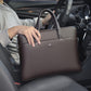 Men's Leather Computer Large Capacity Conference Work Men's Briefcases