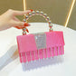 Classic Style Sequins Banquet Pearl Box Bags