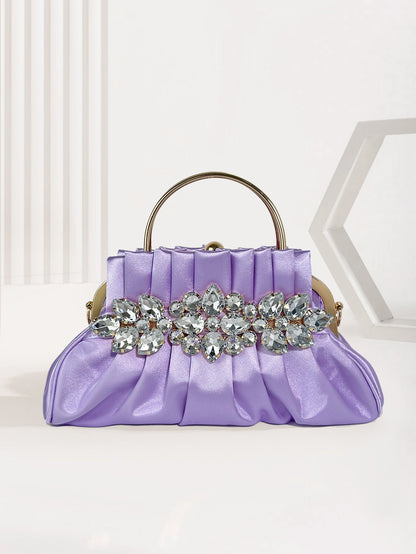 Women's Dress Diamond Hand With Cheongsam Hand-held Bags