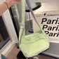 Sunscreen Waterproof Light Canvas Large Capacity Shoulder Bags