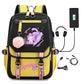 Women's & Men's & Korean Trend Computer Charging Middle School Students' Schoolbags